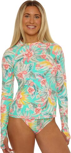 Salt Life Women's Rash Guard Top, Long Sleeve, UPF 50+, Uv Sun Protection, Beach Cover Ups in Saudi Arabia