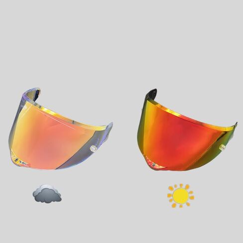 Pista Shield Replacement for AGV Pista GPR, Corsa-R, Pista GPRR Face Shield Race3 Visor Uv-Protection (Anti Fog Film) in Saudi Arabia