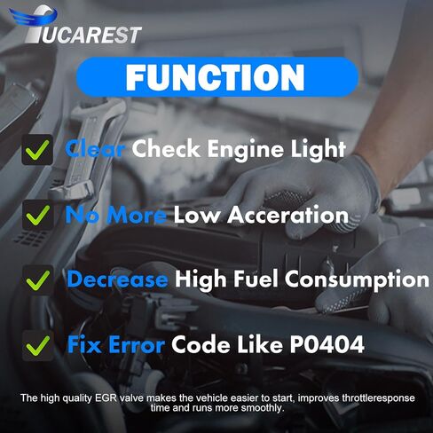 TUCAREST EGV1248 EGR VALVE W /GASKET FIT لـ 13-17 HO-NDA ACCORD 16-20 PILOT 17-20 RIDGELINE 3.5L ، 12-15 CIVIC 1.8L GAS /14-22 AC-URA MDX ، 15-19 TLX ، 14-20 RLX [# 18011R1AA00 226921 4F2155 046] in Saudi Arabia