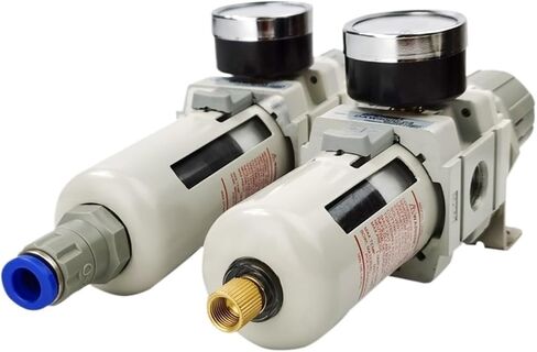 AW3000-03 مرشح فاصل مياه الهواء AW3000-0 G3/8 '' منظم ضغط الهواء مرشح الضاغط الهوائي (AW3000-03Fiber ، دليل) in Kuwait