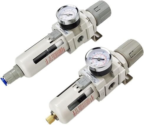 AW3000-03 مرشح فاصل مياه الهواء AW3000-0 G3/8 '' منظم ضغط الهواء مرشح الضاغط الهوائي (AW3000-03Fiber ، دليل) in Kuwait
