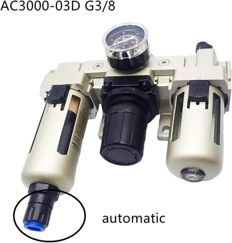AC3000-02 AC3000-03 Air Filter Relief Valve/Pressure Regulator Gauge/Compressor Filter Oil Moisture Separator for Water Filters(AC3000-02) in Saudi Arabia