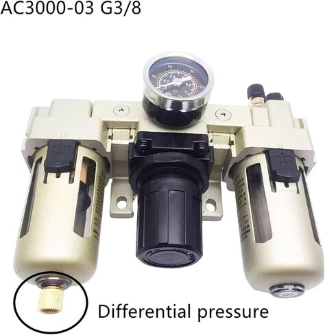 AC3000-02 AC3000-03 Air Filter Relief Valve/Pressure Regulator Gauge/Compressor Filter Oil Moisture Separator for Water Filters(AC3000-02) in Saudi Arabia