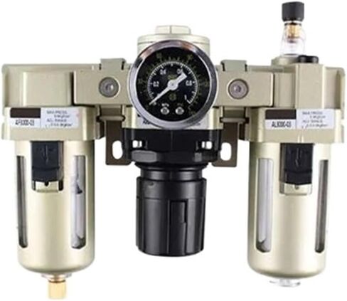 SMC Type Source Processor Triple Unit AC3000-03D Automatic Exhaust Oil-Water Separator Filtration and Pressure Regulating Valve(AC3000-03D 6mm) in Saudi Arabia