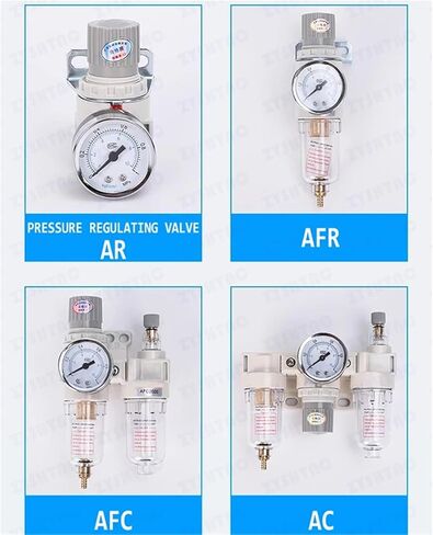 نوع SMC AR2000 1/4 منظم ضغط الهواء ضاغط صمام ضاغط 4 مم 6 مم 8 مم 10 مم 12 مم AR1000 AR3000 AR4000 AR5000 in Kuwait
