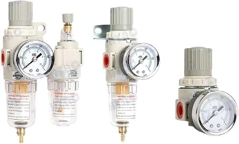 نوع SMC AR2000 1/4 منظم ضغط الهواء ضاغط صمام ضاغط 4 مم 6 مم 8 مم 10 مم 12 مم AR1000 AR3000 AR4000 AR5000 in Kuwait