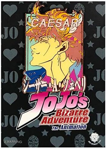 Pastel Caesar Anthonio Zeppeli - Jojo's Bizarre Adventure Collectible Pin in Saudi Arabia