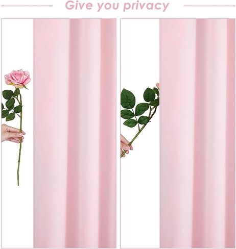 Black Backdrop Curtains 2 Panels 5ft x 10ft Polyester Photo Backdrop Drapes for Wedding Party Stage Birthday Decorations in Saudi Arabia