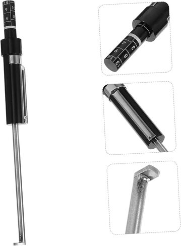 Cabilock 1Pc Brake Pad Thickness Measurement Tool Car Brake Detection Pen and Tire Tread Depth Gauge Ruler Durable for Accurate Measurement and Driving Safety in Saudi Arabia
