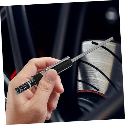 Cabilock 1Pc Brake Pad Thickness Measurement Tool Car Brake Detection Pen and Tire Tread Depth Gauge Ruler Durable for Accurate Measurement and Driving Safety in Saudi Arabia
