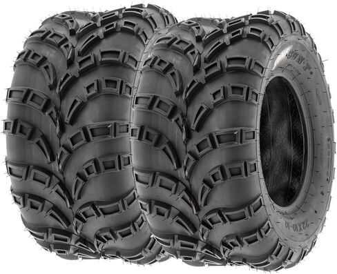 SunF A028 Off-Road ATV UTV Mud Tires 23x7-10 Front & 23x10-10 Rear, 6 PR Tubeless, Set of 4 in Saudi Arabia