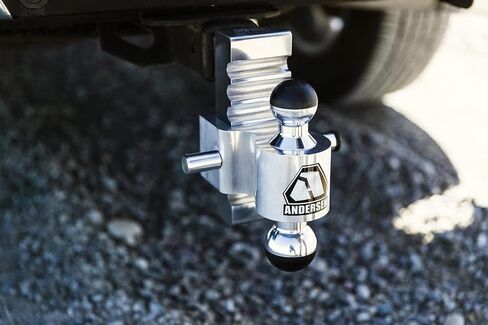 ANDERSEN HITCHES | Rapid Hitch | Adjustable Trailer Hitch | 4in Drop 2in Shank 2in - 2-5/16" Combo Ball | 3460 in Saudi Arabia