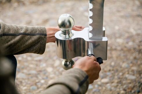 ANDERSEN HITCHES | Rapid Hitch | Adjustable Trailer Hitch | 4in Drop 2in Shank 2in - 2-5/16" Combo Ball | 3460 in Saudi Arabia