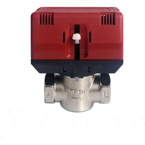 CKF7320 Two Way Electric Valve Central Air Conditioning Fan Coil Motorized Shutoff Valve(3 way DN20) in Saudi Arabia