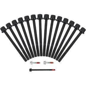 MOCA Cylinder Head Bolt Set Fits 04-06 for Colorado & for GMC Canyon 2.8L & 02-09 for Trailblazer & for GMC Envoy 4.2L & 07-08 for Isuzu i-290 2.9L DOHC in Kuwait