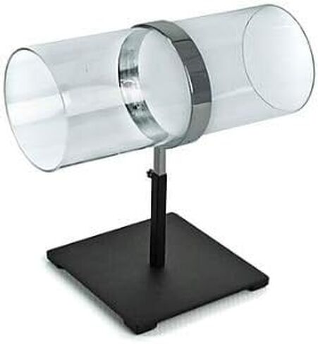 AMKO CSR-HD2 2-Tier Head Band Display - Acrylic Horizontal Headband Holder with 7 Inch Metal Base, Acrylic Height. Jewelry and Watch Organizers in Saudi Arabia