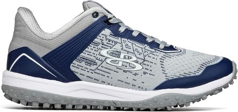 Boombah Viper Pureknit Men's Turf Shoes - Smoke - خيارات ألوان متعددة - أحجام متعددة in Kuwait