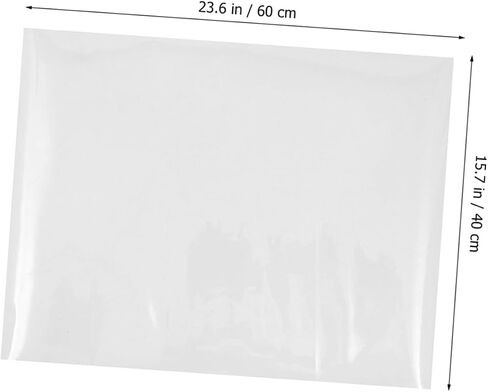 LIFKOME Transparent PVC Floor Mat for Hard Floors Easy to Clean Carpet Protector Multi-Functional Furniture Cover for Use in Saudi Arabia