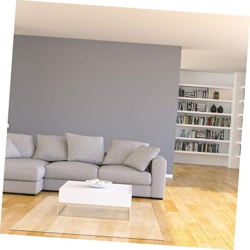 LIFKOME Transparent PVC Floor Mat for Hard Floors Easy to Clean Carpet Protector Multi-Functional Furniture Cover for Use in Saudi Arabia
