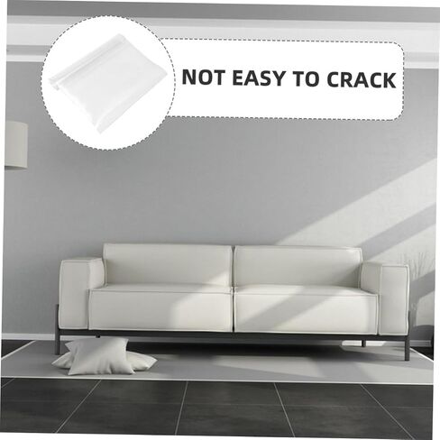 LIFKOME Transparent PVC Floor Mat for Hard Floors Easy to Clean Carpet Protector Multi-Functional Furniture Cover for Use in Saudi Arabia