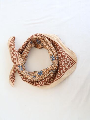 Indian Cotton Bandanas Scarfs, Necktie Face Mask, 100% Pure Cotton Bandanas, Unique Design Boho block print Scarf Gifts For Mom in Saudi Arabia