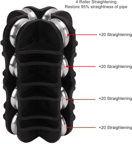 Brake Line Straightening Tool Handheld Tubing Straightener Fuel Line Tool 1/8in Compact Ergonomic Grip for Brake Fuel Systems in Kuwait