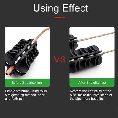 Brake Line Straightening Tool Handheld Tubing Straightener Fuel Line Tool 1/8in Compact Ergonomic Grip for Brake Fuel Systems in Kuwait