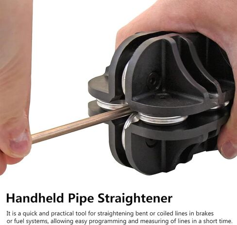 Handheld Tubing Straightener Aluminum Copper Tube Straightening Tool Fuel Brake Lines Ideal 4mm Tubing in Kuwait