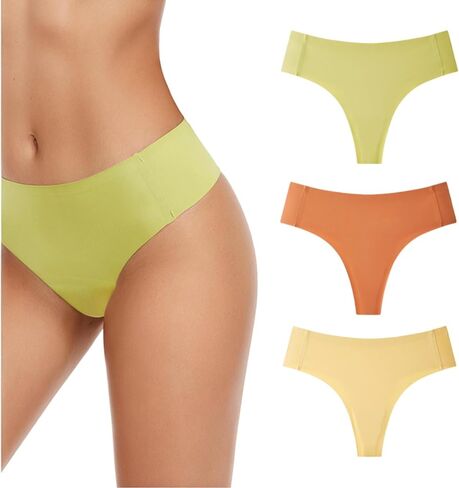 Seamless Invisible Thongs for Women Anti Concealer Cover No Show Panties Hide Feminine Lines G-String Thong Underwear in Saudi Arabia