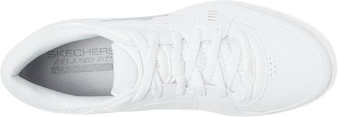 Skechers Women's Viper Court Smash (White/Aqua, 7) in Saudi Arabia