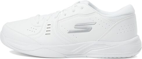 Skechers Women's Viper Court Smash (White/Aqua, 7) in Saudi Arabia