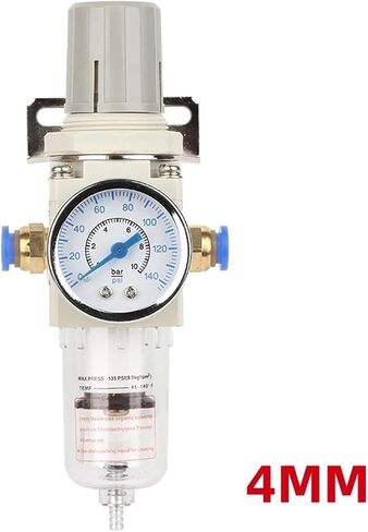 AW2000-02 Pneumatic Compressor Air Filter Source Treatment Filters Pressure Regulator Gauge Oil Separator(8mm) in Saudi Arabia
