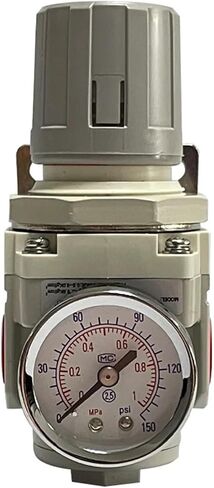 AR2000-02 AR3000-03 1/4'' Air Pressure Regulator Control Compressor Pump Gas Regulating Treatment Units with Gauge Adjustable(AR2000-02 PC8-02) in Saudi Arabia