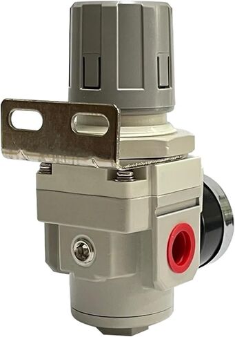 AR2000-02 AR3000-03 1/4'' Air Pressure Regulator Control Compressor Pump Gas Regulating Treatment Units with Gauge Adjustable(AR2000-02 PC8-02) in Saudi Arabia