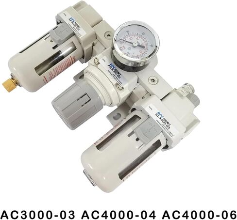 AC2000-02 AC3000-03D AC4000-04D Air Source Air Processor Regulator Compressor Filter Relief Valve Sanlian Pieces Oil Separator(AC4000-04D,Copper Filter) in Saudi Arabia