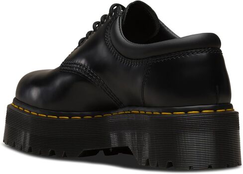 Dr. Martens 8053 Quad - Shoes for Women - Leather Upper - Padded Collar - PVC Midsole - Air-cushioned Outsole Vintage Taupe UK 5 (US Men's 6, Women's 7) Medium in Saudi Arabia