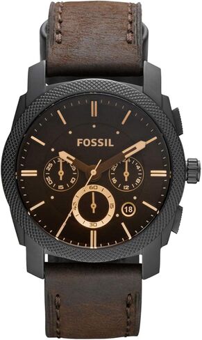 Fossil Men's Machine Quartz Staflist Steel Cronograph Watch in Saudi Arabia