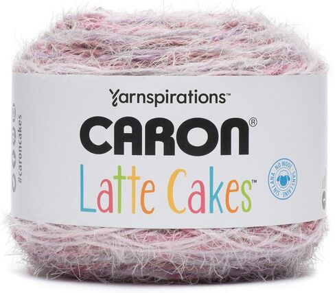 Caron Latte Cakes Self-Striping Yarn, 8.8 oz. / 250g, 530 Yards / 485 Meters (BlackBerry 291222-22011) in Saudi Arabia