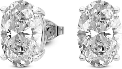 Diamond Deal IGI معتمد من 1.00 إلى 5.00 قيراط على شكل أقراط مزرعة من الماس 4-CAT in Kuwait