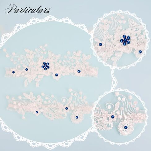 Garters for Bride, Bride Lace Wedding Thigh Leg Garter Belt Accessories for Women in Saudi Arabia