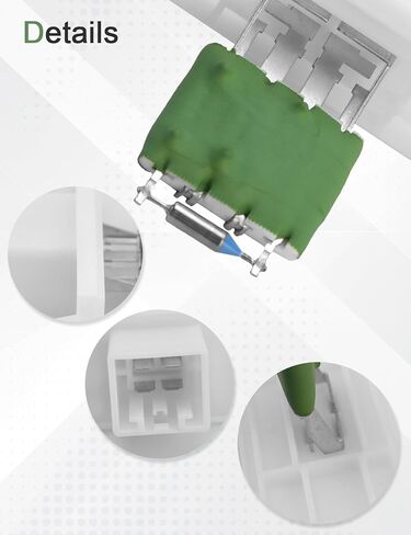 HVAC Blower Motor Resistor For Ford Escape 2013-2018 ، Fiesta 2014-2018 ، Focus 2012-2018 ، استبدل 984-583 ، RU827 ، 4P1791 ، 20699 in Kuwait