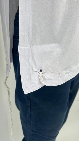 Pack of Tzitzit T Shirt V Neck, Kosher Chabad Tzitzis Judaica 100% Cotton Tallit Katan Men Boys Undershirt for Camp School in Saudi Arabia