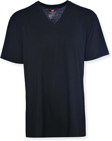Hanes Hanes Men's Tall 100 ٪ Cotton V-Deictrts ، Tagless ، Fultra Comfor in Saudi Arabia