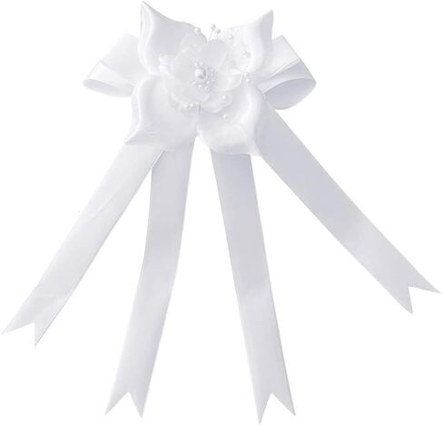 Free Hair Bow Made in USA 2-16 Years Flower Girl Communion Pageant Easter Wedding Dress in Saudi Arabia
