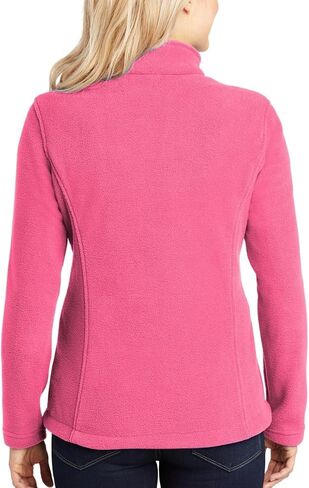Custom Embroidery Full-Zip Fleece Jackets for women, Low-Pill Midweight with Drawcord Hem for Healthcare workers. in Saudi Arabia