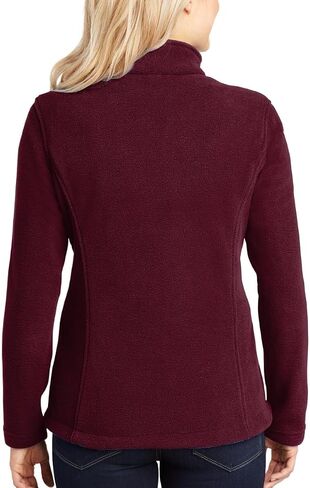 Custom Embroidery Full-Zip Fleece Jackets for women, Low-Pill Midweight with Drawcord Hem for Healthcare workers. in Saudi Arabia