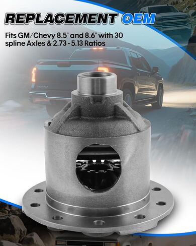 19559-010 Limited-Slip Differential Locker for 8.5" 8.6" Posi Unit 30 Spline Axle 10 Bolts, 2.73-And-Up Ratio For Chevrolet Avalanche Silverado in Kuwait
