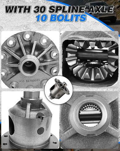 19559-010 Limited-Slip Differential Locker for 8.5" 8.6" Posi Unit 30 Spline Axle 10 Bolts, 2.73-And-Up Ratio For Chevrolet Avalanche Silverado in Kuwait