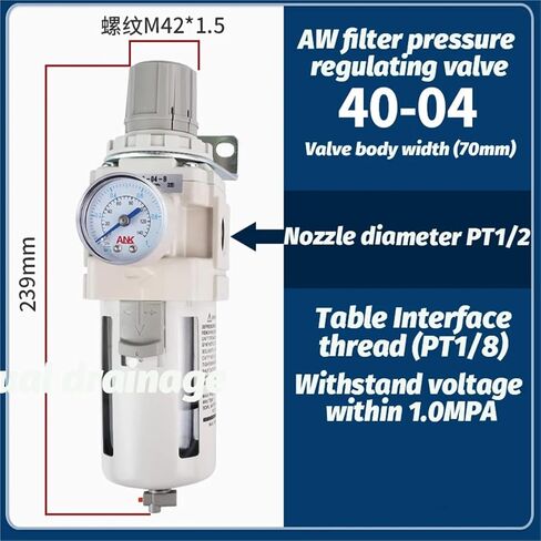 SMC Type AW20/30-02E Air Source Oil-Water Separator air Filter with Pressure regulating Valve Filter Pressure reducing Valve(AW40-03G) in Saudi Arabia