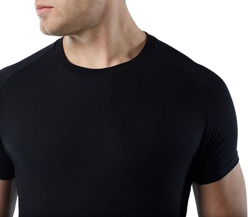 Mr. Davis Men's Bamboo Viscose Tailored Cut Crew Neck Undershirt 6 Pack in Kuwait